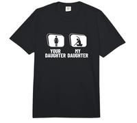 Tu Hija, mi Hija, mamá, papá, Divertida instructora de Yoga Comfort Colors Adult Heavyweight T-Shirt