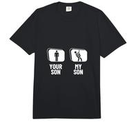 Tu Hijo, mi Hijo, bajo, papá, mamá, Bajista Divertido Comfort Colors Adult Heavyweight T-Shirt
