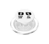 Tu Hijo, mi Hijo, bajo, papá, mamá, Bajista Divertido PopSockets PopGrip para MagSafe