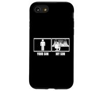 Tu hijo, mi hijo, papá, mamá, ingeniero de audio, divertido productor musical Carcasa para iPhone SE (2020) / 7 / 8