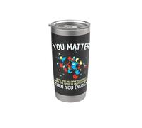 Tú importas a menos que multipliques, entonces generas energía: Física divertida Vaso térmico de acero inoxidable de doble pared