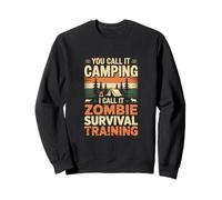 Tú lo Llamas Campamento, yo lo llamo Campamento de Entrenamiento de Supervivencia para Zombis Sudadera