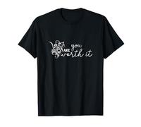 Tú lo vales Floral Dios Fe Jesús Camiseta