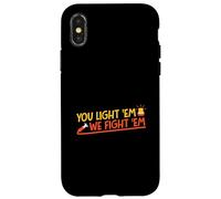 Tú los enciendes y nosotros luchamos contra ellos Carcasa para iPhone X/XS