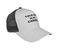 Tu Mamá Es Mi Cardio Gorra Beisbol Secado Rápido Gorra De Visera Informal Running Gorros para Mujer Senderismo Aire Libre