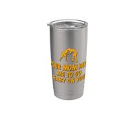 Tu mamá me paga para que te vaya fácil - Fun Wrestling Vaso térmico de acero inoxidable de doble pared