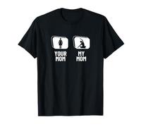 Tu Mamá Mi Mamá Hija Hijo Divertido Instructor de Yoga Camiseta