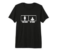 Tu Mamá Mi Mamá Hija Hijo Divertido Instructor de Yoga Camiseta Premium