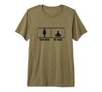 Tu Mamá Mi Mamá Hija Hijo Divertido Instructor de Yoga Camiseta Premium