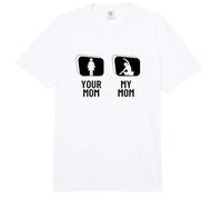 Tu Mamá Mi Mamá Hija Hijo Divertido Instructor de Yoga Comfort Colors Adult Heavyweight T-Shirt