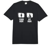 Tu Mamá Mi Mamá Hija Hijo Divertido Instructor de Yoga Comfort Colors Adult Heavyweight T-Shirt