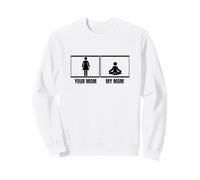 Tu Mamá Mi Mamá Hija Hijo Divertido Instructor de Yoga Sudadera