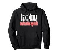 Tu Mudda ya era un niño Feo, Texto Genial Sudadera con Capucha