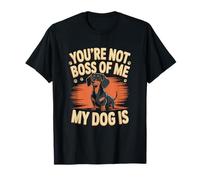 Tú no Eres mi Jefe, Lindo y Divertido Salchicha Salchicha Camiseta