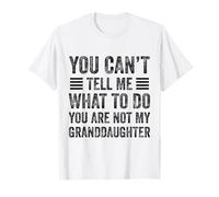 Tú no eres mi nieta, abuelo, abuelo divertido Camiseta