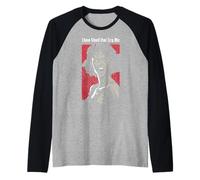 Tú no me Pruebas, Estado de ánimo 24:7 Retro Pop Art Angry Woman Camiseta Manga Raglan