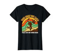 Tú no Vas a Clase Paz Amor Vacaciones de Verano Retro Chica Camiseta