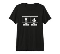 Tu Novia Mi Novia Novio Instructor de Yoga Camiseta Premium