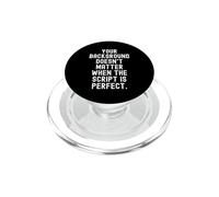 Tu Origen no Importa Guión Inspirador PopSockets PopGrip para MagSafe