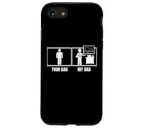 Tu Padre, mi Padre, Hija, Hijo, Divertido Profesor de Arte Carcasa para iPhone SE (2020) / 7/8