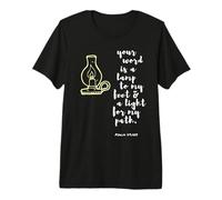 Tu Palabra Es Una Lámpara A Mis Pies Camiseta Premium