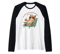 Tu pequeño Rayo de Sol sarcástico ha Llegado Mapache Camiseta Manga Raglan