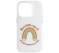 Tu pequeño Rayo de Sol sarcástico ha Llegado Rainbow Carcasa para iPhone 14 Pro