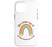 Tu pequeño Rayo de Sol sarcástico ha Llegado Rainbow Carcasa para iPhone 16 Pro MAX