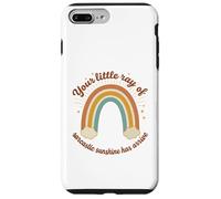 Tu pequeño Rayo de Sol sarcástico ha Llegado Rainbow Carcasa para iPhone 7 Plus/8 Plus
