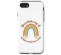 Tu pequeño Rayo de Sol sarcástico ha Llegado Rainbow Carcasa para iPhone SE (2020) / 7/8