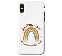 Tu pequeño Rayo de Sol sarcástico ha Llegado Rainbow Carcasa para iPhone X/XS