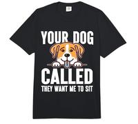Tu Perro llamó, Quieren Que me Siente Dog Sitter Comfort Colors Adult Heavyweight T-Shirt