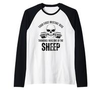 Tu Primer Error fue Pensar Que yo era uno del Gimnasio Sheep Camiseta Manga Raglan