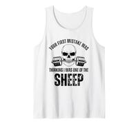 Tu Primer Error fue Pensar Que yo era uno del Gimnasio Sheep Camiseta sin Mangas