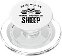 Tu Primer Error fue Pensar Que yo era uno del Gimnasio Sheep PopSockets PopGrip para MagSafe