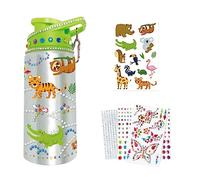 tu propia botella de agua para niños - Hervidor decorativo lindo de arte y manualidades | Coloring, diamantes de imitación, juguetes de pintura al aire libre