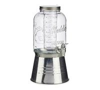 TU TENDENCIA UNICA Jarra con soporte y Enfriador 3800 ml (Gris)