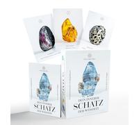 Tu tesoro interior de la sabiduría: 74 tarjetas de gemas y atención plena para adultos con guía, meditación y relajación, regalos espirituales, tarjetas de afirmación con cristales y minerales