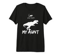 Tu tía, mi tía, Gracioso Lagarto, Linda tía, Familia de Dinosaurios Camiseta Premium