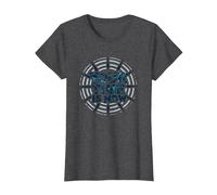 Tu Tiempo es Ahora diseño gráfico Motivacional Camiseta, Mujer, Jaspeado Oscuro, XL