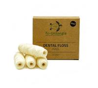 Tu-Untangle Recambio de hilo dental natural de 120 m, ecológico, sin plástico, color menta