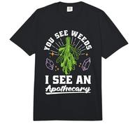 Tú Ves Malas Hierbas, yo Veo Hierbas, Medicina Alternativa, herboristería Comfort Colors Adult Heavyweight T-Shirt