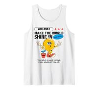 Tú y yo Hacemos Que el Mundo Brille (declaración de Amor) (gráfico) Camiseta sin Mangas