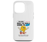Tú y yo Hacemos Que el Mundo Brille (declaración de Amor) (gráfico) Carcasa para iPhone 13 Pro