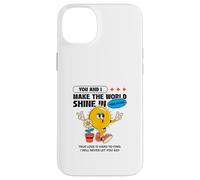 Tú y yo Hacemos Que el Mundo Brille (declaración de Amor) (gráfico) Carcasa para iPhone 14 Plus