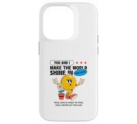 Tú y yo Hacemos Que el Mundo Brille (declaración de Amor) (gráfico) Carcasa para iPhone 14 Pro