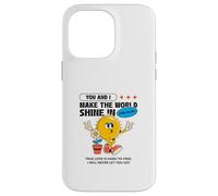 Tú y yo Hacemos Que el Mundo Brille (declaración de Amor) (gráfico) Carcasa para iPhone 14 Pro MAX