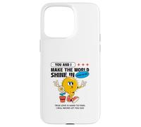 Tú y yo Hacemos Que el Mundo Brille (declaración de Amor) (gráfico) Carcasa para iPhone 15 Pro MAX
