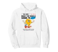 Tú y yo Hacemos Que el Mundo Brille (declaración de Amor) (gráfico) Sudadera con Capucha