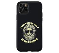 Tu yo Futuro está Mirando el estoicismo Filosofía Motivación Carcasa para iPhone 11 Pro